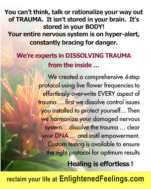 You cannot think, talk or rationalize your way out of trauma
